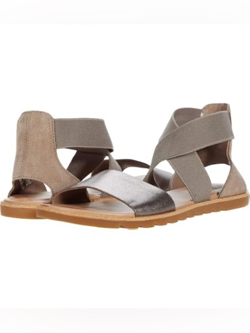 SOREL Ella II sandals Size 7 Ash Brown